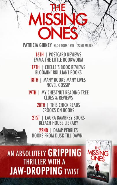 blog tour poster patricia gibney